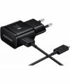 Φορτιστής Samsung USB Type-C Cable & Wall Adapter Μαύρο Φορτιστής Samsung USB Type-C Cable & Wall Adapter Μαύρο